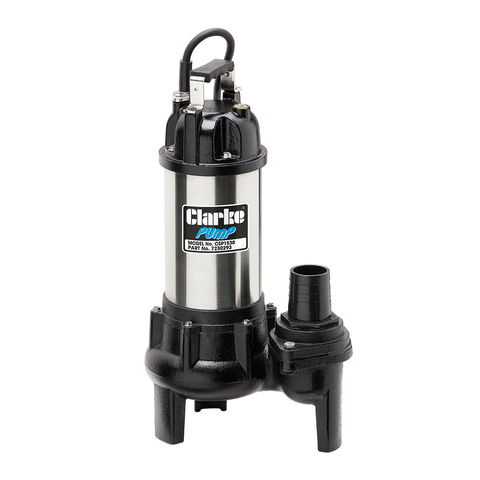 Clarke CSP1530 2" 1530W 500Lpm 10m Head Sewage Pump (230V)