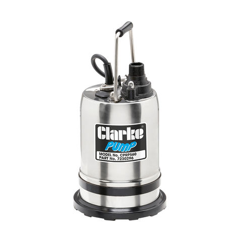 Clarke CPRP560 1" 560W 170Lpm 11m Head Water-cooled Residue Water Pump (230V)