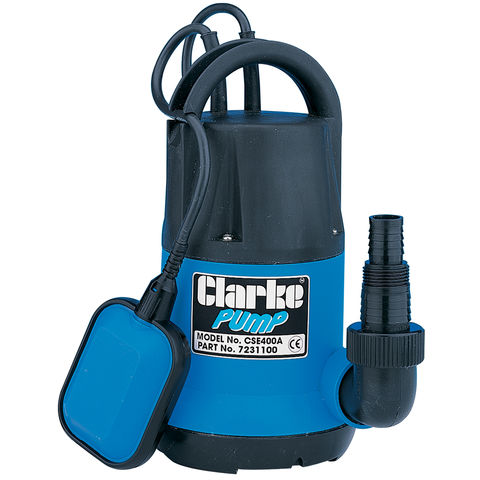 Clarke CSE400A 1¼" 400W 115Lpm 8m Head Submersible Water Pump (230V)