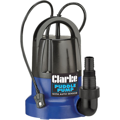 Clarke PSP125B 1½" 400W 116Lpm 7m Head Puddle Pump With Auto Sensor (230V)