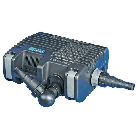 Image of Hozelock Hozelock Aquaforce 8000 Solids Handling Filter and Waterfall Pump