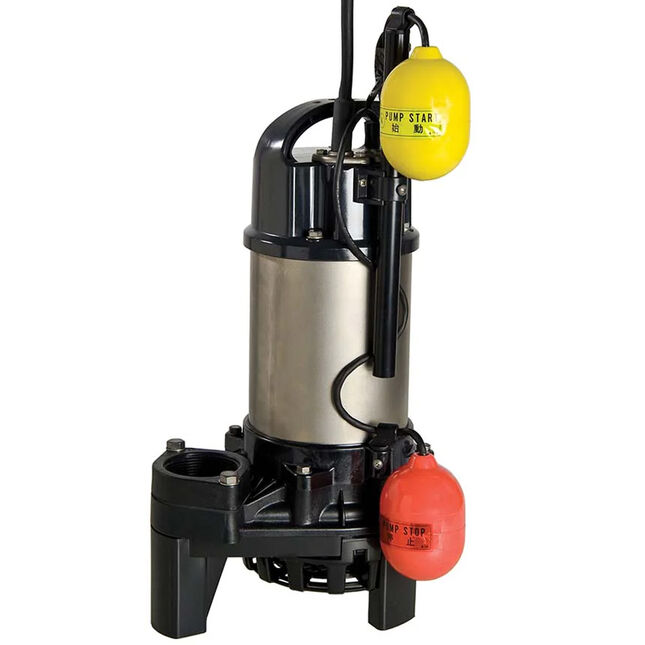 Tsurumi 50tma2.4s 12m Auto Chemical Seawater Pump -automatic Float Switch- 230v