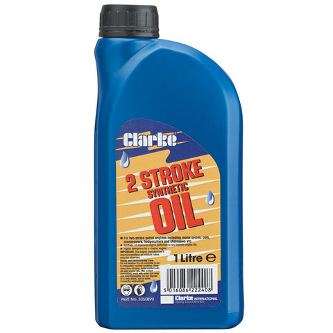Clarke Synthetic 2-Stroke Oil (1 Litre)