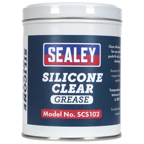 Photo of Sealey Sealey Scs102 500g Clear Silicone Grease