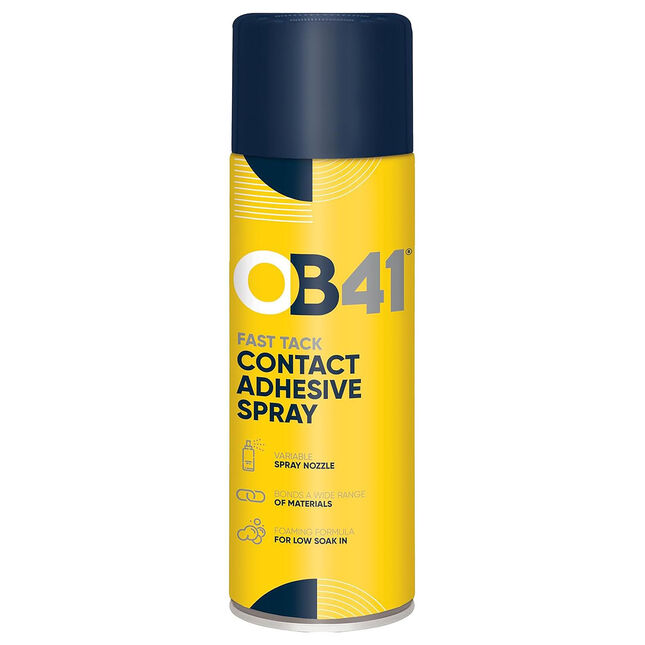 Ob41® Fast Tack Contact Adhesive Spray 500ml