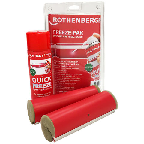 Photo of Rothenberger Rothenberger Freeze-pak Pipe Freezing Kit