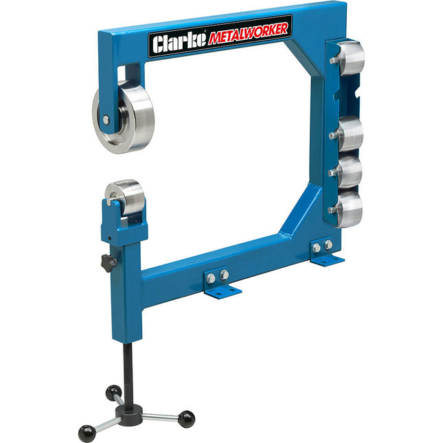 Clarke Cew2 Bench Mounted English Wheel With 5 Anvils
