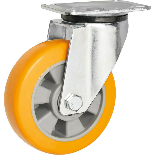 Clarke Ml125spu 125mm Pu Swivel Castor -250kg-