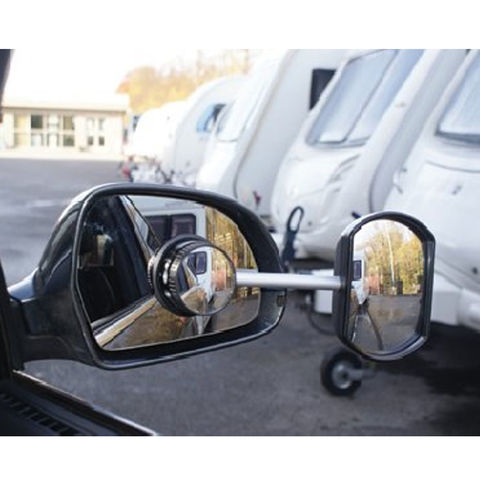 Streetwize Deluxe Suck It & See Towing Mirror (Convex)
