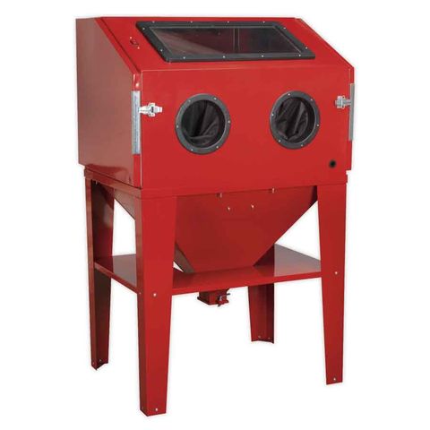 Sealey Sb974 Double Access Shot Blasting Cabinet - Machine Mart 