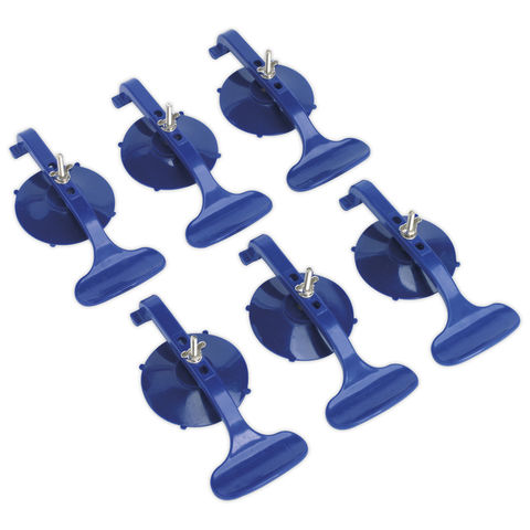 Image of Sealey Sealey RE006 Suction Clamp Set 6pc