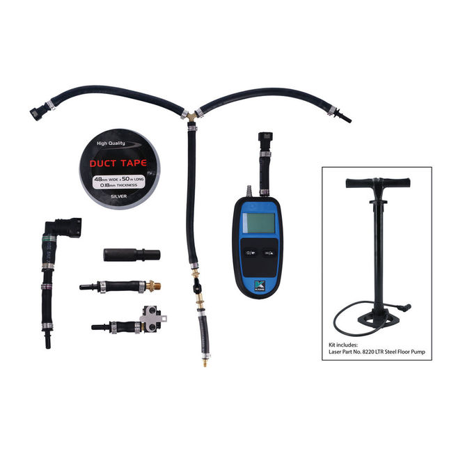 Laser 8467 Ev Battery Integrity Pressure Test Kit - For Hyundai- Jaguar- Kia & Nissan