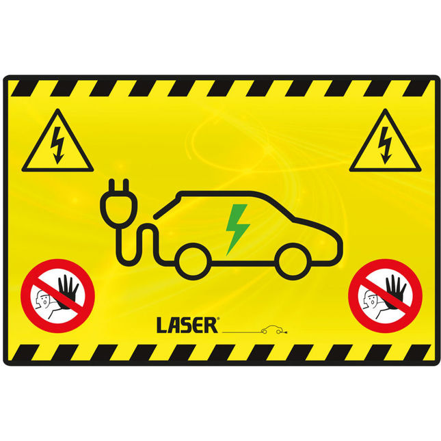 Laser 8664 Wing Cover Hybrid/ev Warning