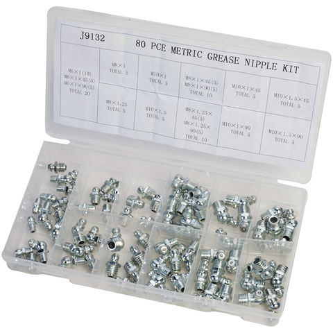 Photo of Lumeter Lumeter J9132 Box Of 80 Metric Grease Nipples