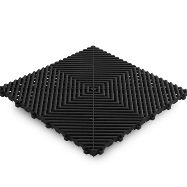 View Swisstrax Ribtrax Pro Vented Floor Tiles 19mm X 400mm X 400mm 25 Pack -various Colours-