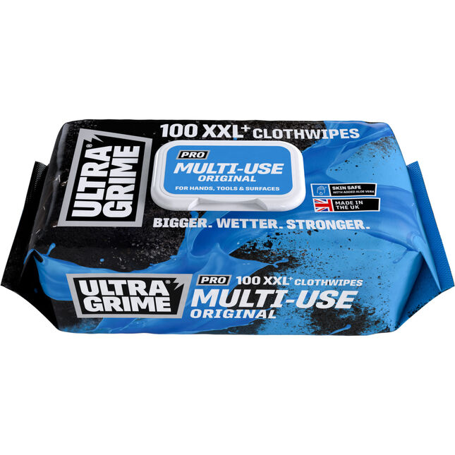 Image of UltraGrime® Multi-use Clothwipes XXL (100pk)