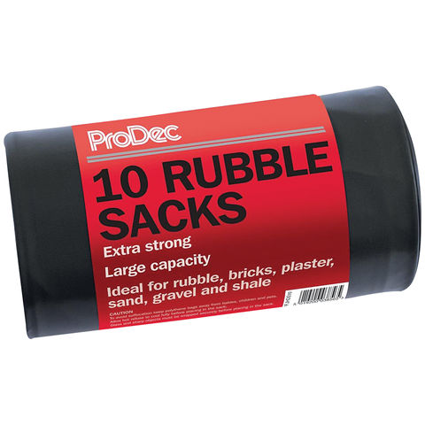 Image of ProDec ProDec 10 Pack Heavy Duty Rubble Sacks