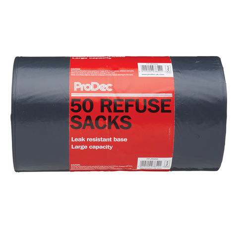 Image of ProDec Prodec Refuse Sacks x 50 (Roll)