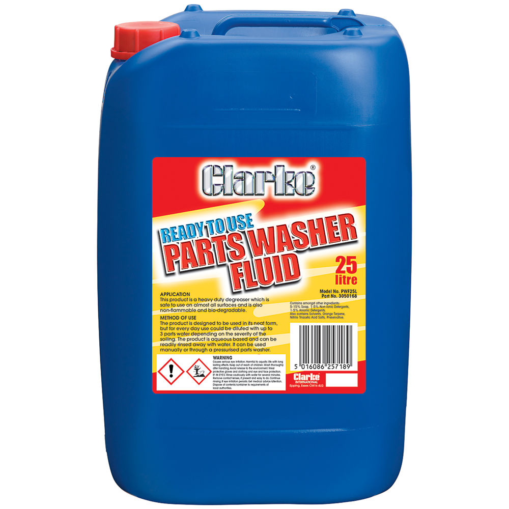 Clarke PWF25L 25 Litre Parts Washer Fluid - Ready to use - Machine Mart ...