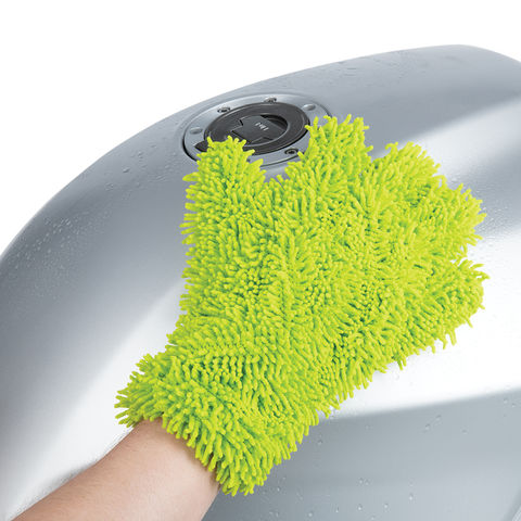 Oxford OX261 Microfibre Noodle Wash Glove Green