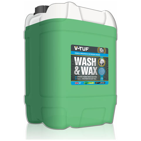 V-TUF VTC120 Non-Caustic Wash & Wax - 20 Litre