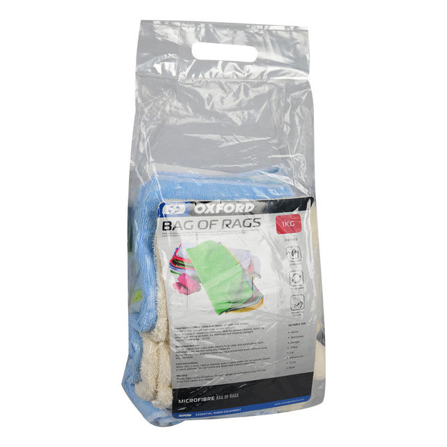Oxford Rag Oxford OX251 1kg Bag of Rags - Machine Mart