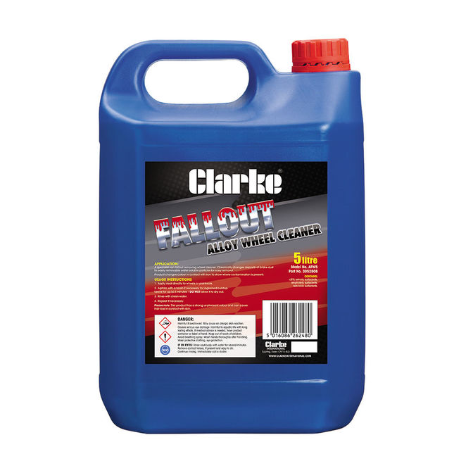 Clarke Afw5 Fallout Alloy Wheel Cleaner 5l
