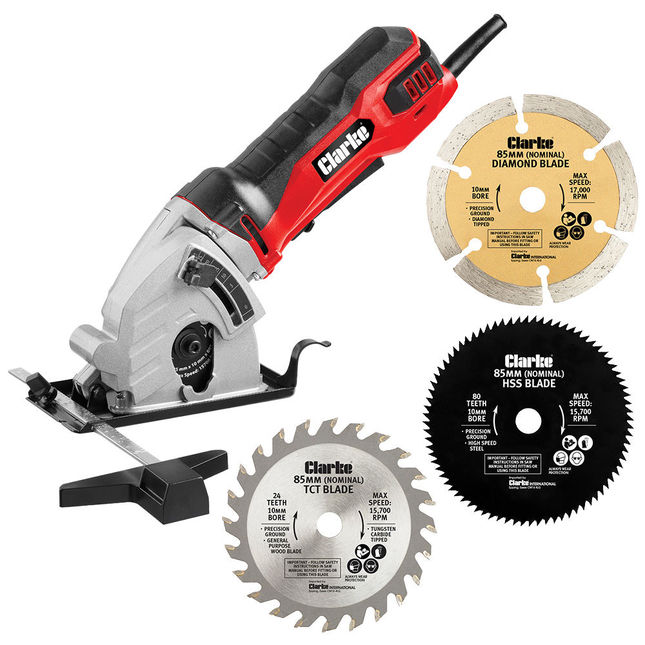 Clarke CPS85 85mm Mini Circular Plunge Saw Machine Mart Clarke CPS85 85mm Mini Circular Plunge Saw Machine Mart