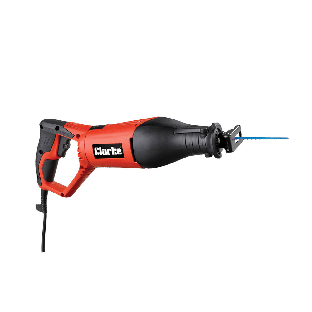 Clarke CRS710B 710W Reciprocating Saw (230V) and 3 Blades Machine