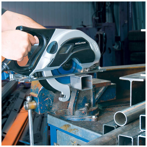 Evolution EVOSAW180HD 180mm TCT Steel Cutting Circular Saw (110V)