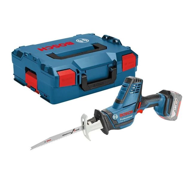 Bosch Gsa 18 V-li C Professional Sabre Saw -bare Unit- With Blades & Case