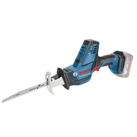 Bosch GSA 18 V-LI C Professional Sabre Saw (Bare Unit) With Blades & Case