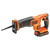 Black+Decker BDCR18C1-GB 18V Reciprocating Saw with Blade 1.5Ah Battery & Charger (Image thumbnail 1 of 3)