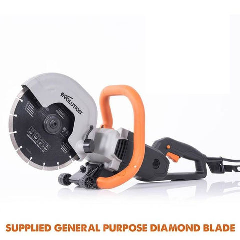 Image of Evolution Evolution R230DCT Electric Disc Cutter with Diamond Blade (230V)