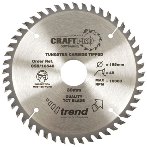 Image of Trend Trend CSB/20040 Craft Saw Blade 200mm X 40 Teeth X 30mm