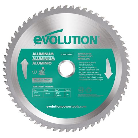 Photo of Evolution Evolution A185tct-60ms 185mm Aluminium Blade