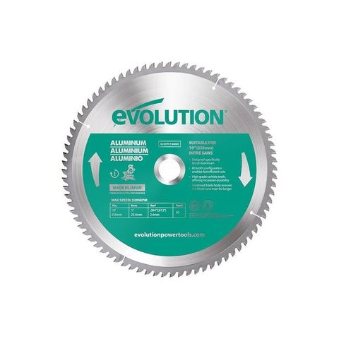 Photo of Evolution Evolution A255tct-80ms 255mm Aluminium Blade