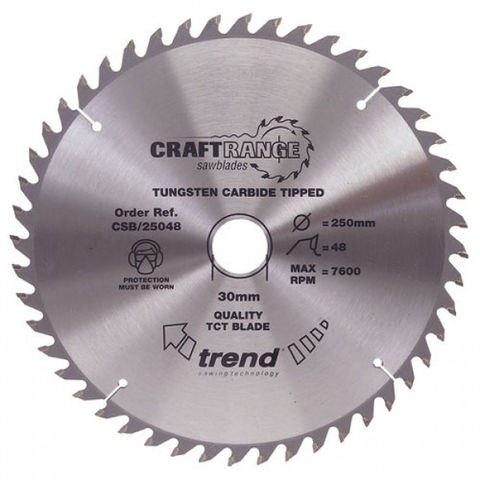 Photo of Trend Trend Csb18424 - 24t Craftpro Saw Blade 184mm
