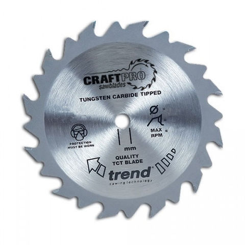 Photo of Trend Trend Csb18440 - 40t Craftpro Saw Blade 184mm