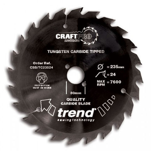 Image of Trend Trend CSBTC19040 - 40T 'CraftPro' Saw Blade 190mm