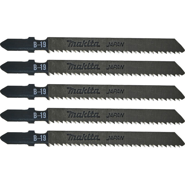 Makita A-85715 Clean Cut Jigsaw Blades - Wood -5 Pack-