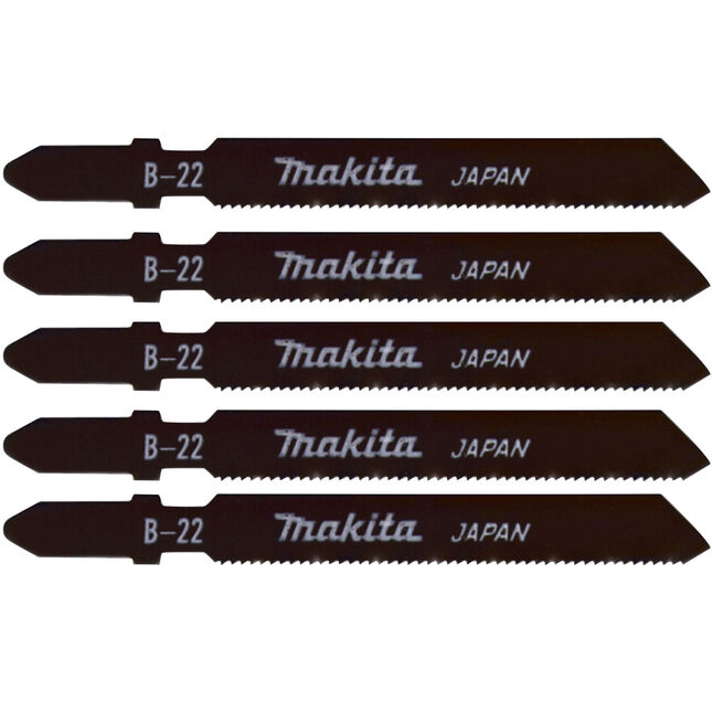 Makita A-85737 Jigsaw Blades B22 -5 Pack-