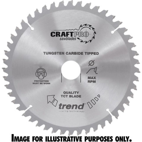 Photo of Trend Trend Csb/ap18458 Craft Saw Blade Aluminium And Plastic 184mm X 58 X 16mm