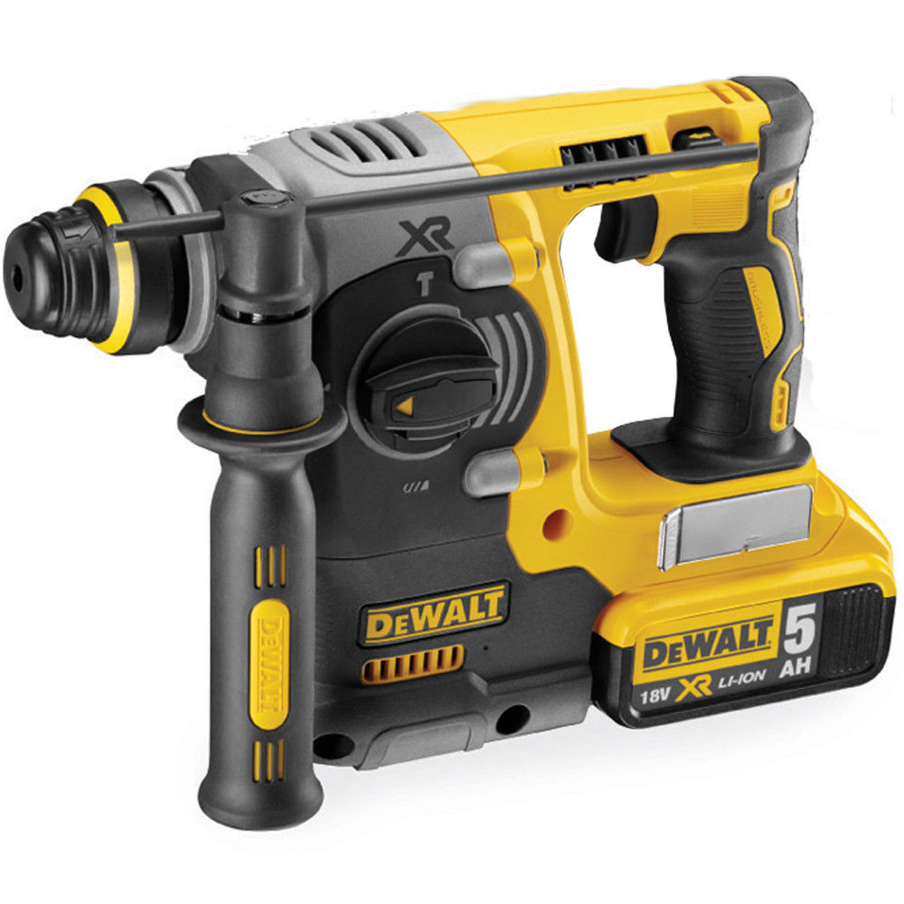 DeWalt DCH273P2 18V Li-Ion Cordless SDS+ Hammer Drill With 2 X 5Ah ...