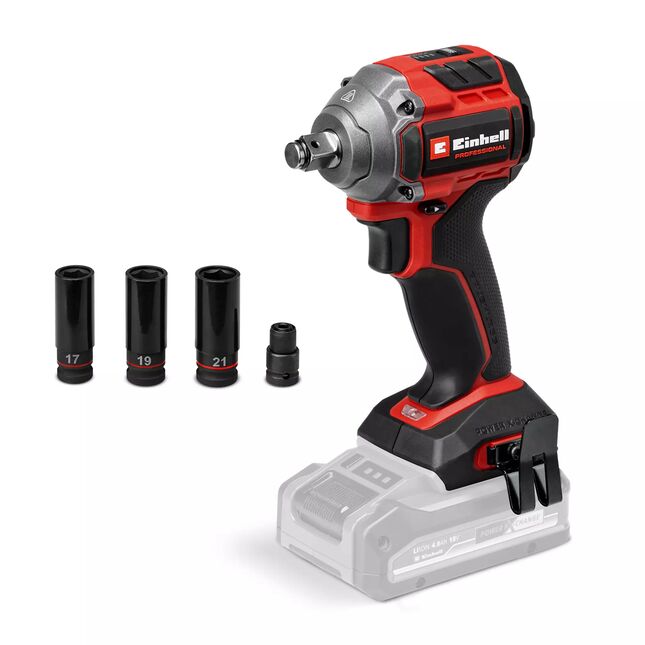 Einhell Tp-cw 18/260-c Li Bl-solo 18v Brushless 260nm Cordless Impact Wrench - Bare Unit