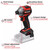 Einhell TP-CI18/250C Li BL 250Nm Brushless 3-Speed Compact Impact Driver (18V) - Bare Unit (Image thumbnail 2 of 7)