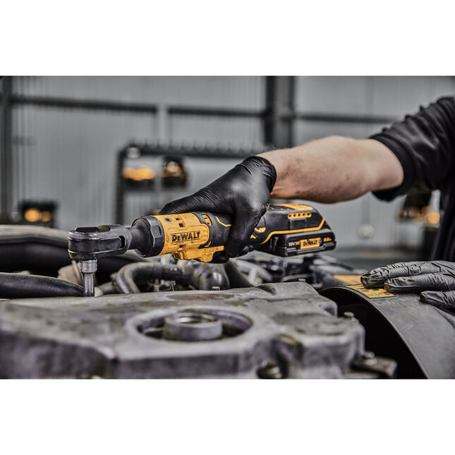 Dewalt Dcf513n-xj 18v Xr 3/8" Open Head Ratchet -bare Unit-