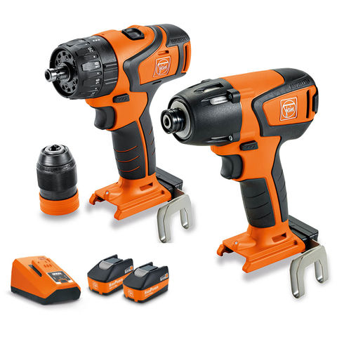Photo of Fein Fein Brushless Twin Pack - Combi Drill And Impact Driver