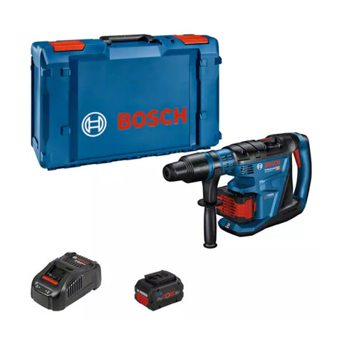 Bosch GBH 18V-40 C Professional Cordless SDS Max Rotary Hammer in XL-BOXX with 2 x 8Ah PROCORE Batteries