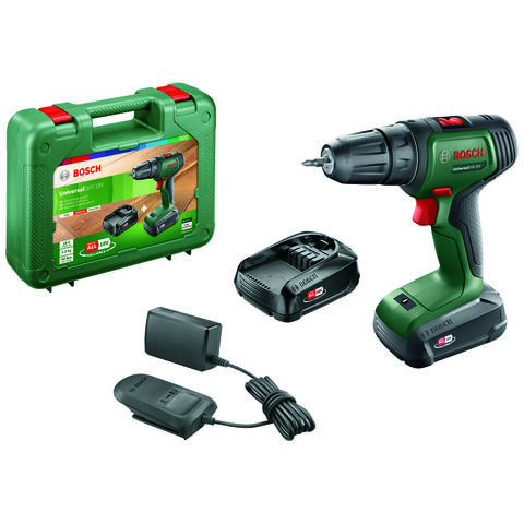 Photo of Power For All Alliance Bosch Universaldrill 18v Cordless Two-speed Drill/driver With 1.5ah Battery & Charger